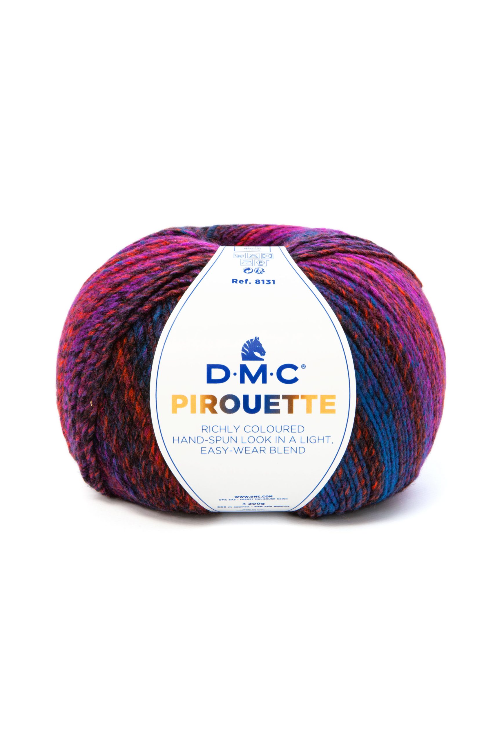Lana Dmc Pirouette Colore 847: Gomitolo di filato morbido e colorato, ideale per realizzare lavorazioni a maglia e uncinetto. | Dematteis.it
