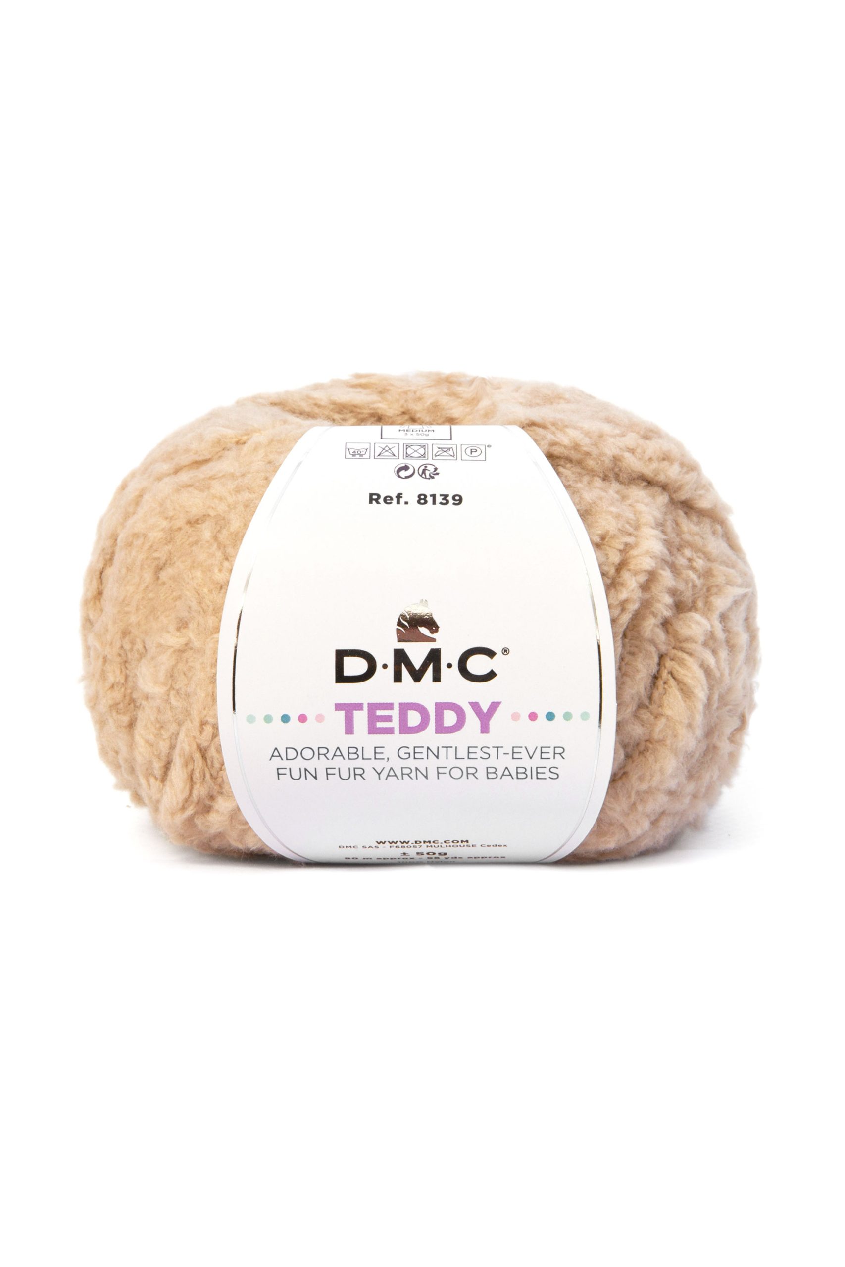 Lana Dmc Teddy Colore 311: Morbida lana a trama effetto peluche disponibile in una vasta gamma di tonalità vivaci e accattivanti. | Dematteis.it