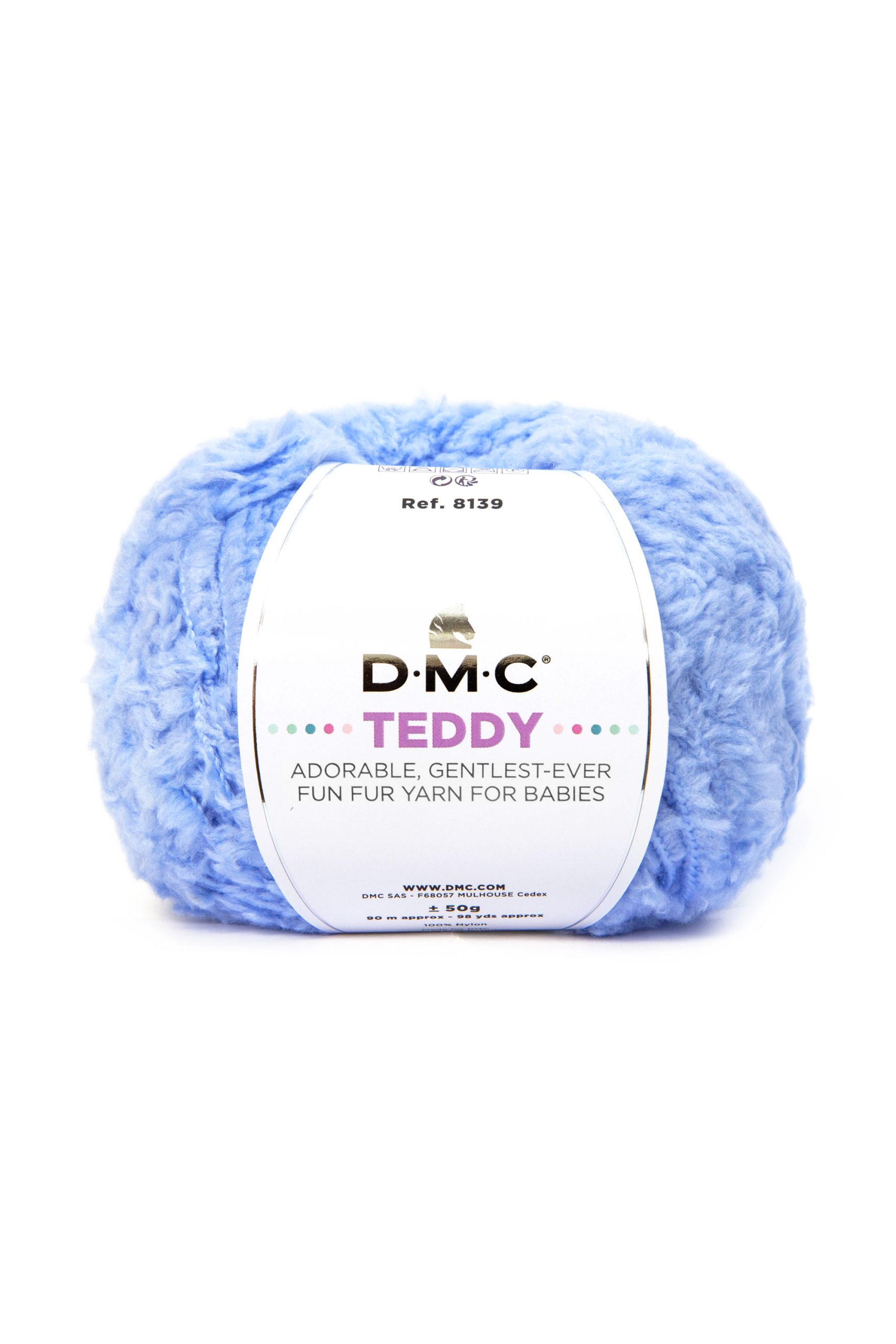 Lana Dmc Teddy Colore 315: Morbida lana di tipo teddy in una vivace tonalità di colore, ideale per la creazione di capi d'abbigliamento e accessori dall'aspetto soffice e avvolg. | Dematteis.it