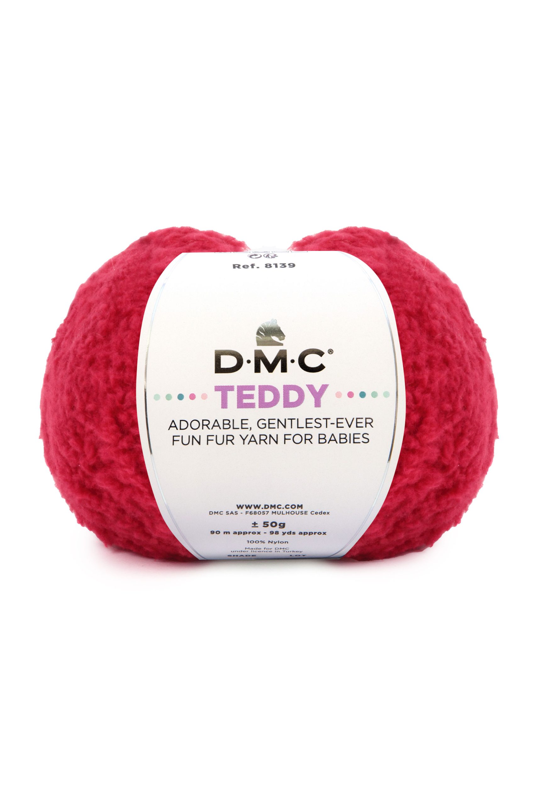 Lana Dmc Teddy Colore 322: Morbida lana con texture soffice e ariosa, ideale per lavori a maglia e uncinetto che richiedono una fibra calda e confortevole. | Dematteis.it