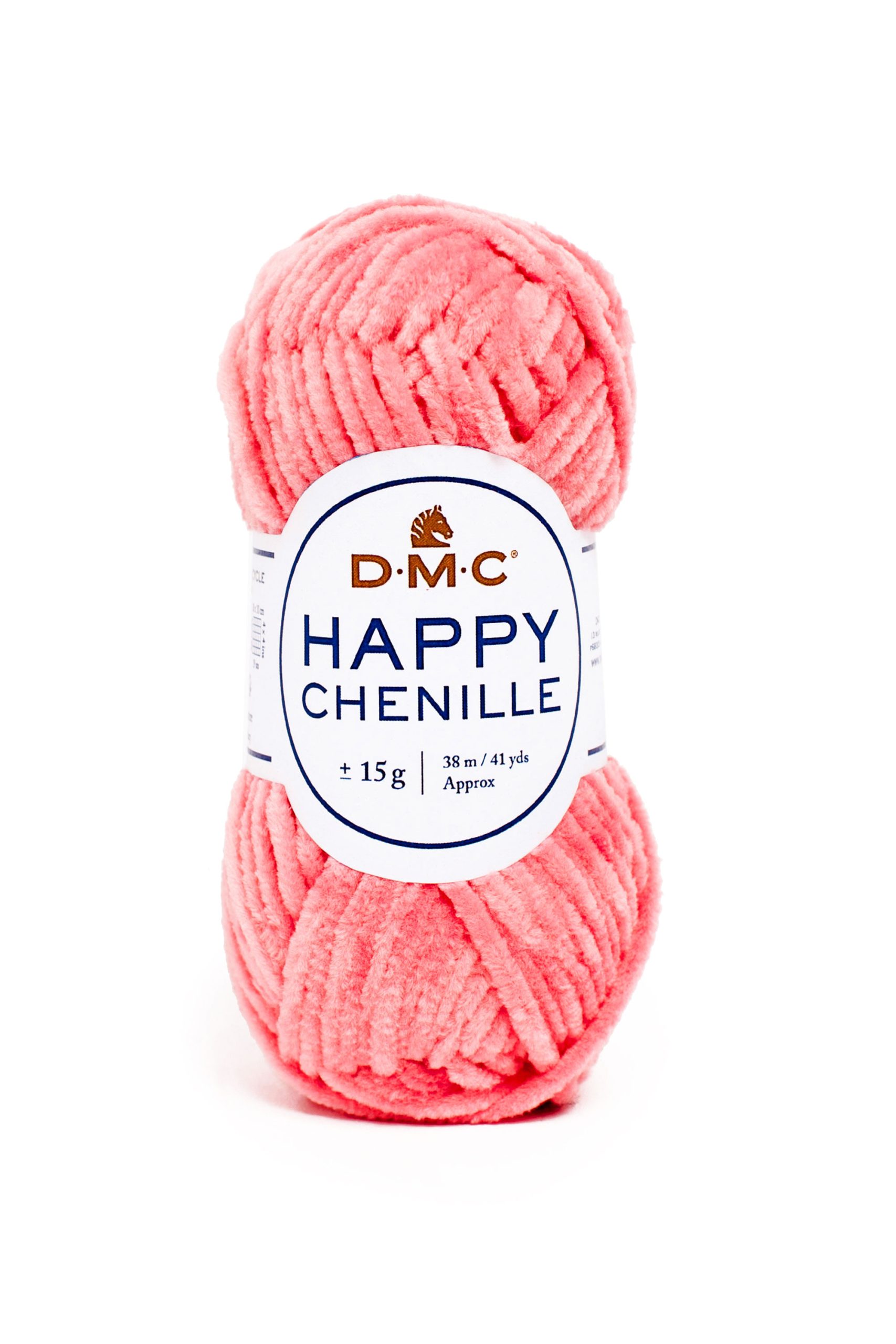 Ciniglia Dmc Happy Chenille Colore 13: Morbida fibra di chenille dai colori vivaci, ideale per progetti creativi di tessitura e lavorazione a maglia. | Dematteis.it