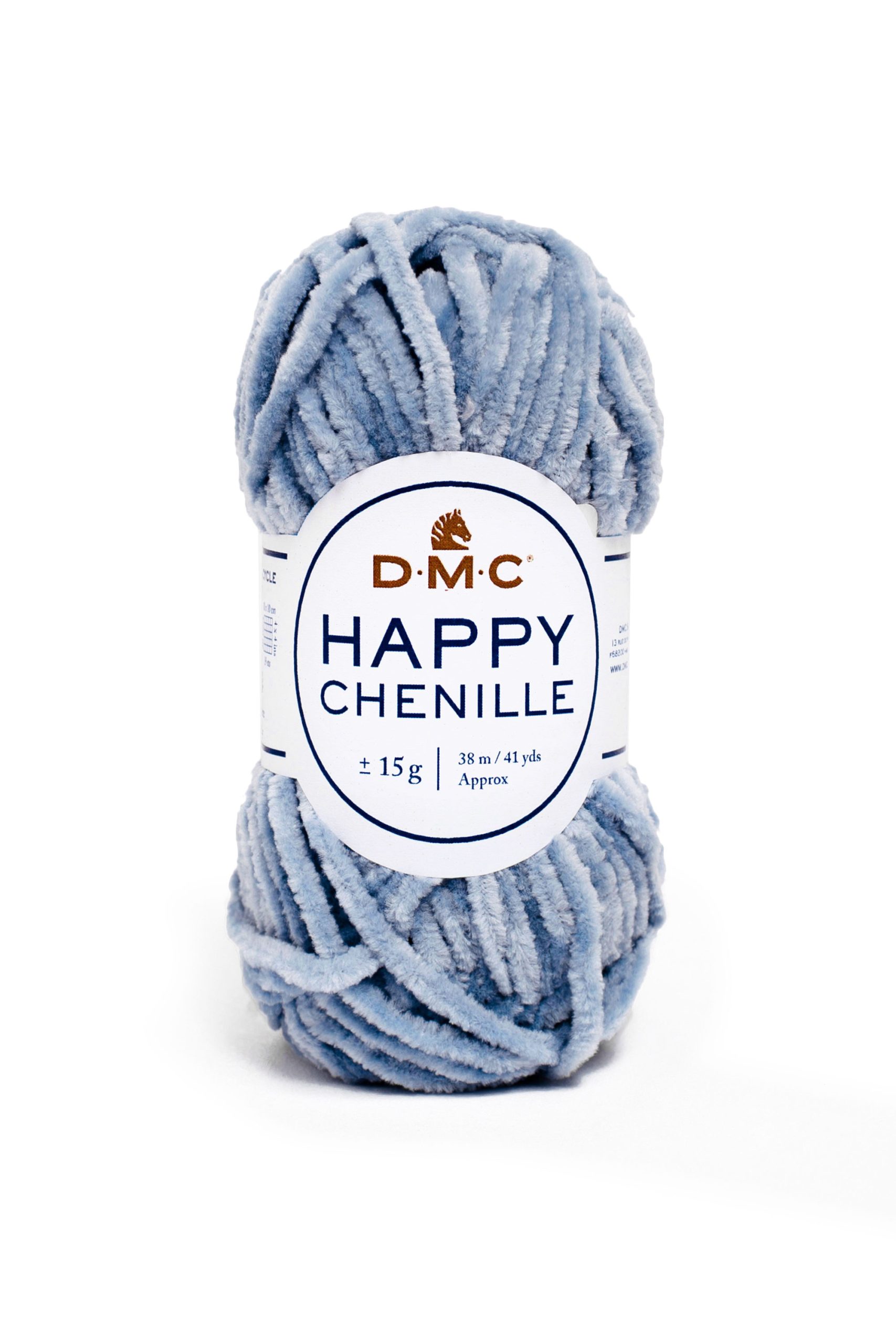 Ciniglia Dmc Happy Chenille Colore 18: Morbido filato in ciniglia dai colori vivaci e sfumati, ideale per realizzare lavorazioni artigianali creative e originali. | Dematteis.it