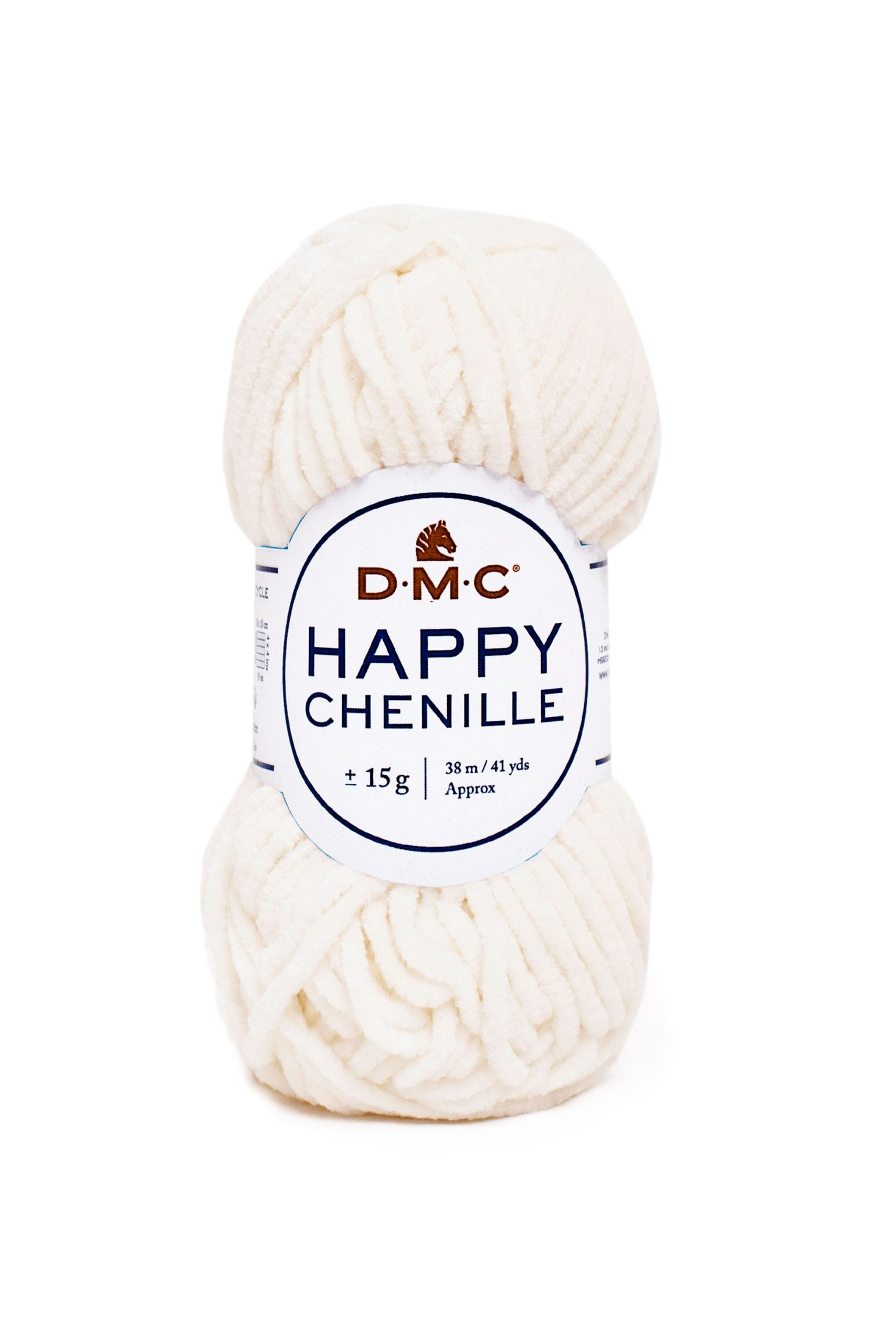 Ciniglia Dmc Happy Chenille Colore 21: Matassa di filato morbido e colorato ideale per realizzare lavori a maglia e uncinetto. | Dematteis.it