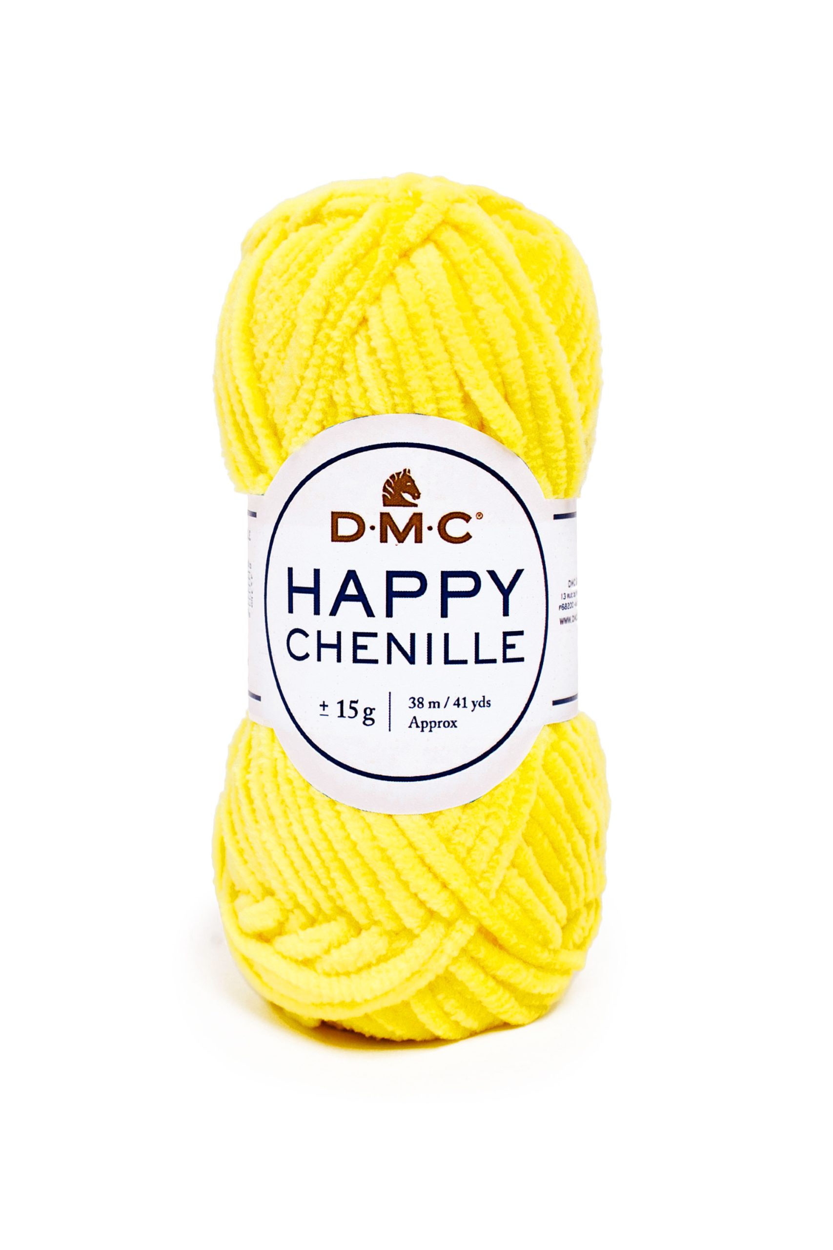 Ciniglia Dmc Happy Chenille Colore 25: Morbida e colorata matassa di filato in fibra naturale ideale per lavori di uncinetto e maglia. | Dematteis.it