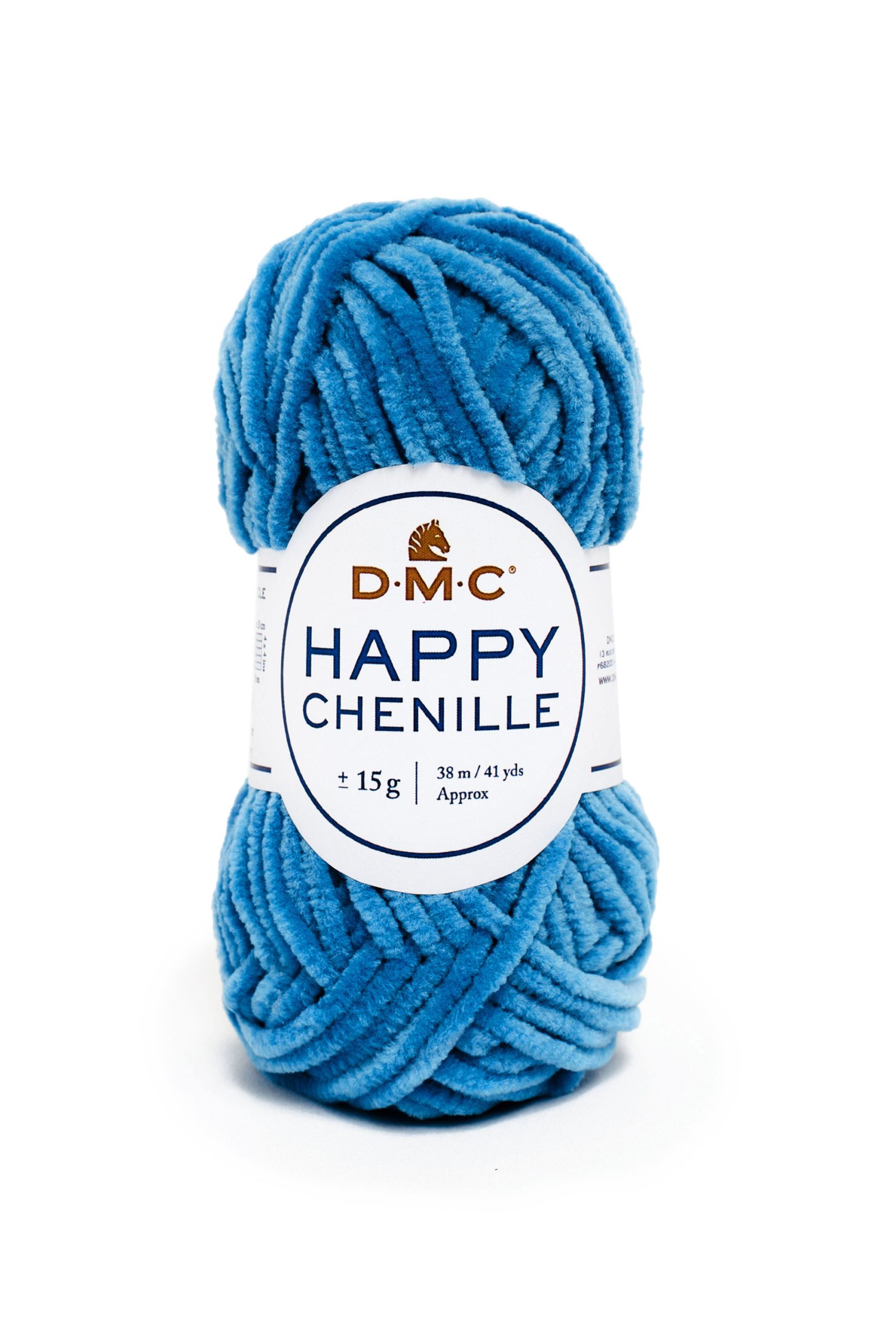 Ciniglia Dmc Happy Chenille Colore 26: Filato di chenille morbido e colorato, ideale per realizzare lavorazioni artigianali e progetti creativi. | Dematteis.it