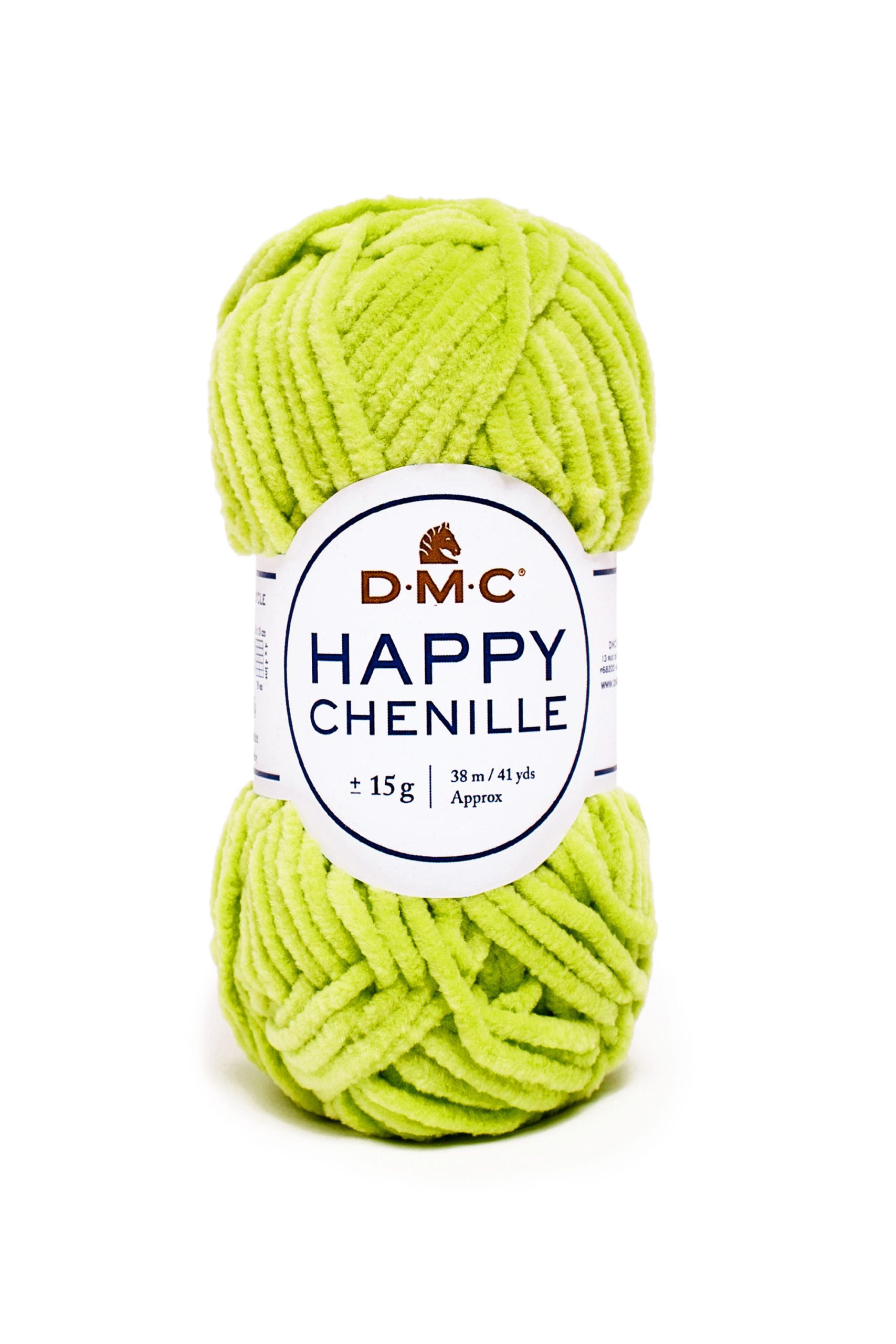 Ciniglia Dmc Happy Chenille Colore 29: Gomitolo di filato morbido e colorato ideale per realizzare lavorazioni a maglia e uncinetto. | Dematteis.it