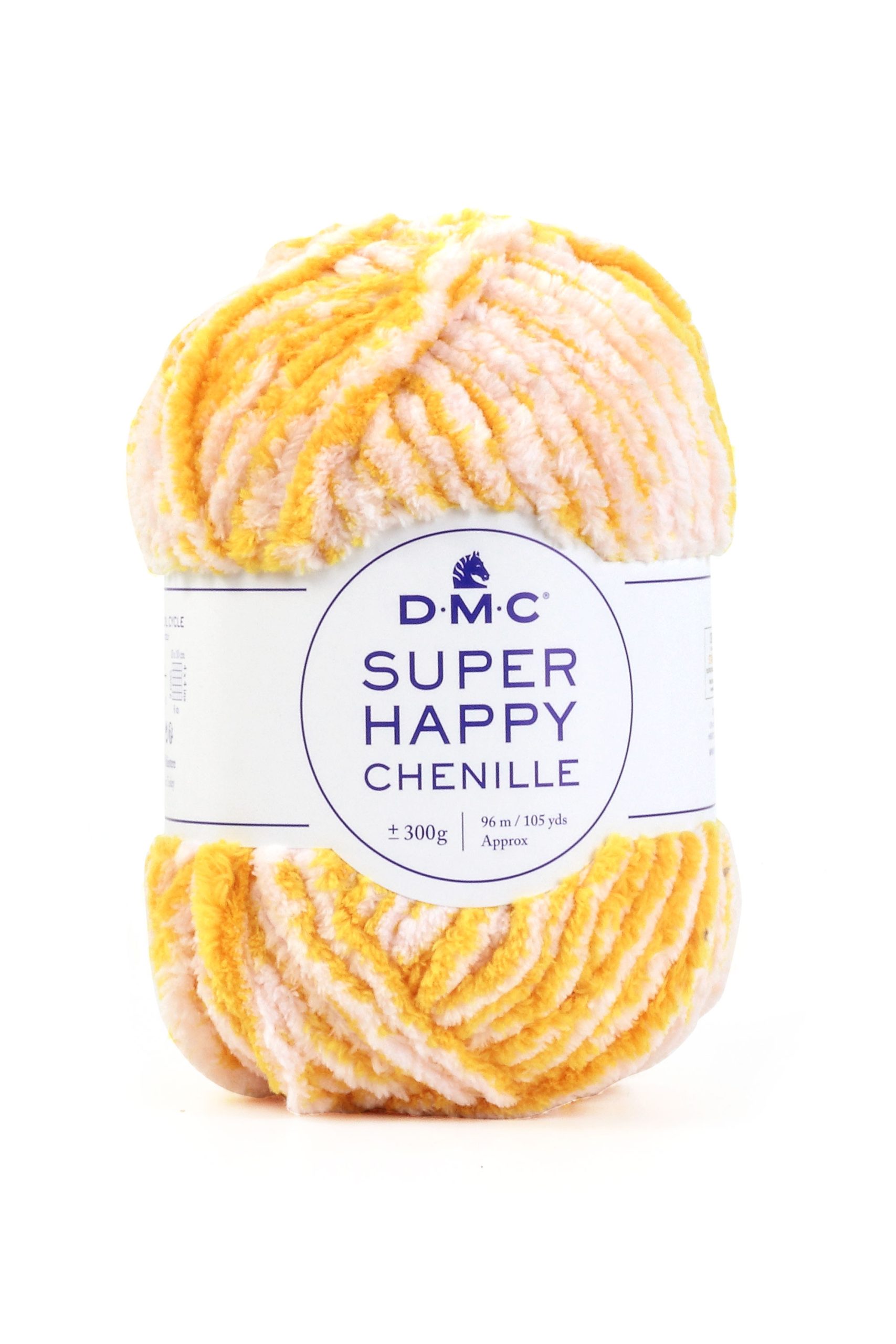 Ciniglia Dmc Super Happy Chenille Colore 153: Filato morbido e colorato in tessuto di ciniglia ideale per progetti di artigianato creativo e lavorazioni a maglia o uncinetto. | Dematteis.it