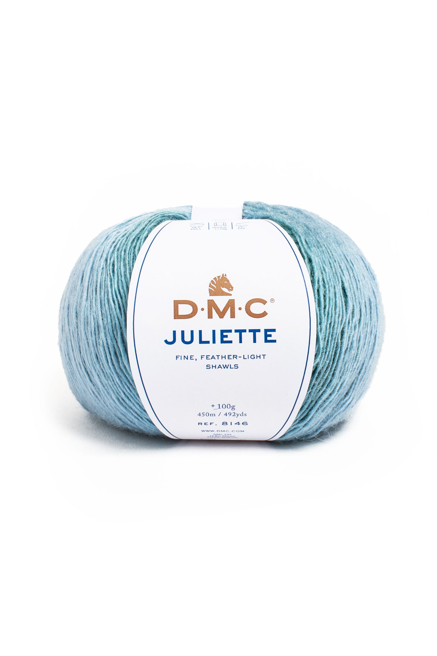 Lana Dmc Juliette Colore 204: Matassa di filato in morbida lana con tonalità sfumate che si presta alla realizzazione di capi d'abbigliamento e accessori dall'aspetto elegante e raffinato. | Dematteis.it