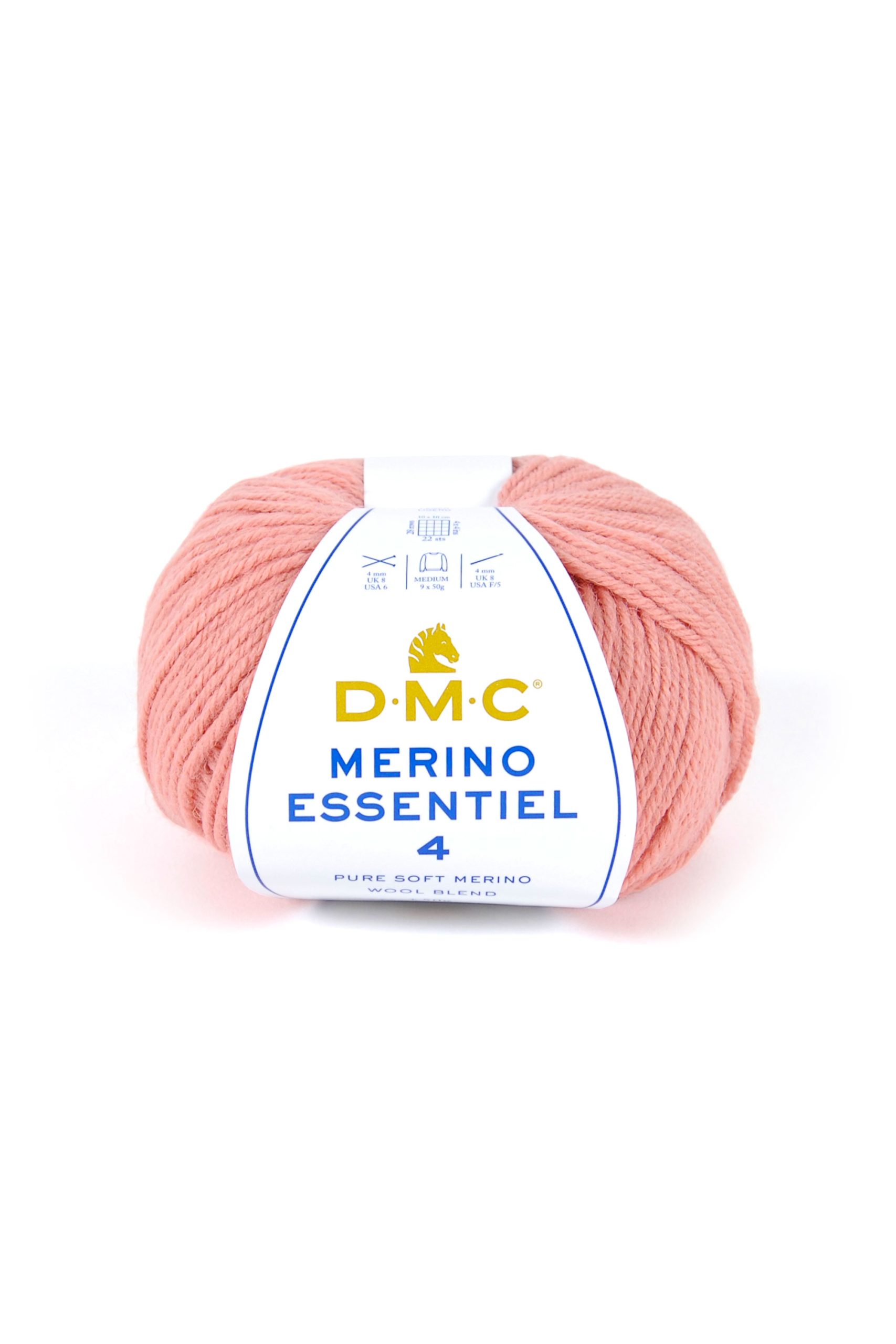 Lana Dmc Merino Essentiel 4 Colore 856: Morbida lana merino di alta qualità, disponibile in una vasta gamma di colori, ideale per realizzare progetti di maglieria e tessitura. | Dematteis.it