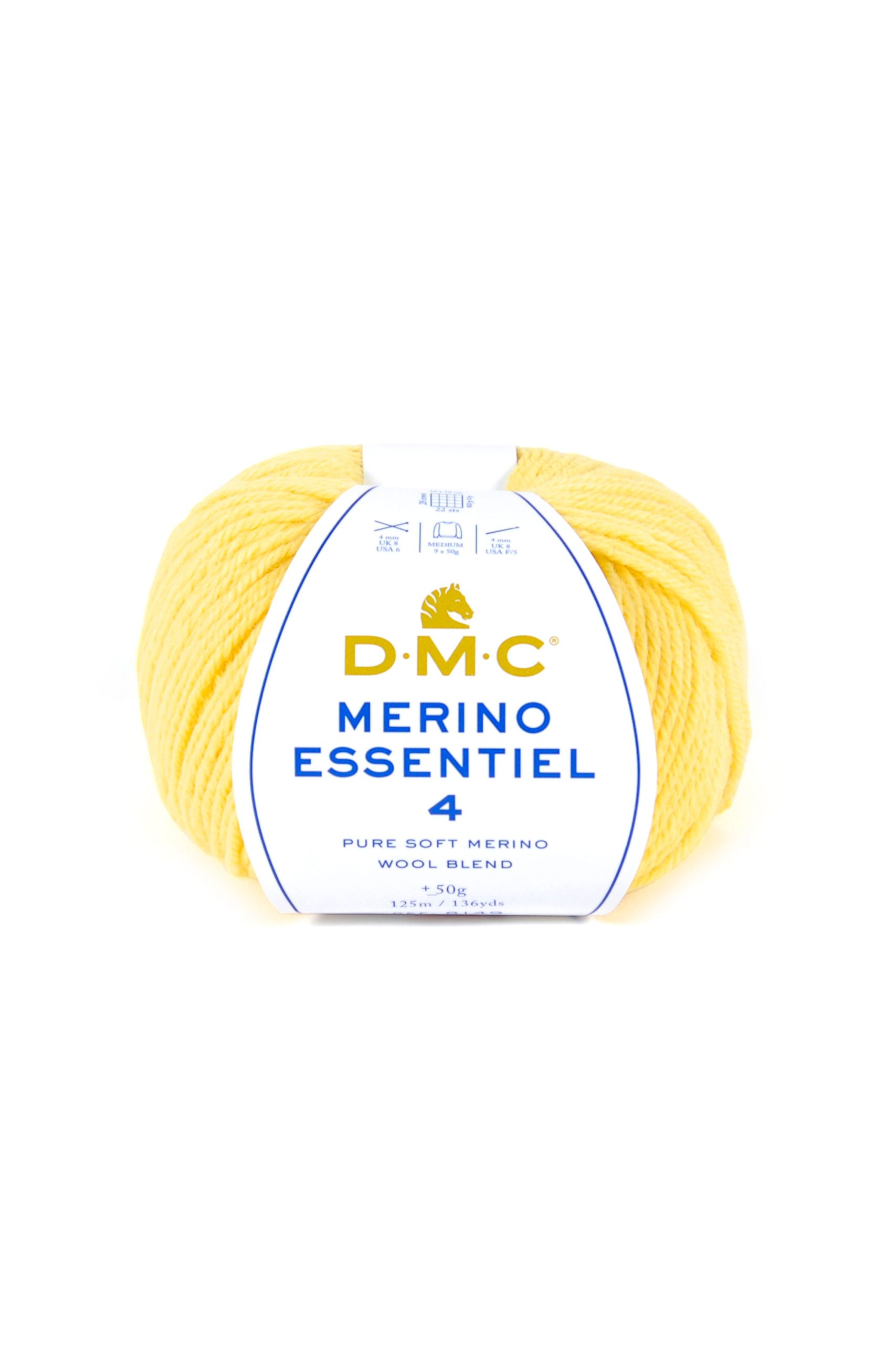 Lana Dmc Merino Essentiel 4 Colore 875: Morbida lana merino dal colore naturale, ideale per progetti di maglieria e tessitura. | Dematteis.it