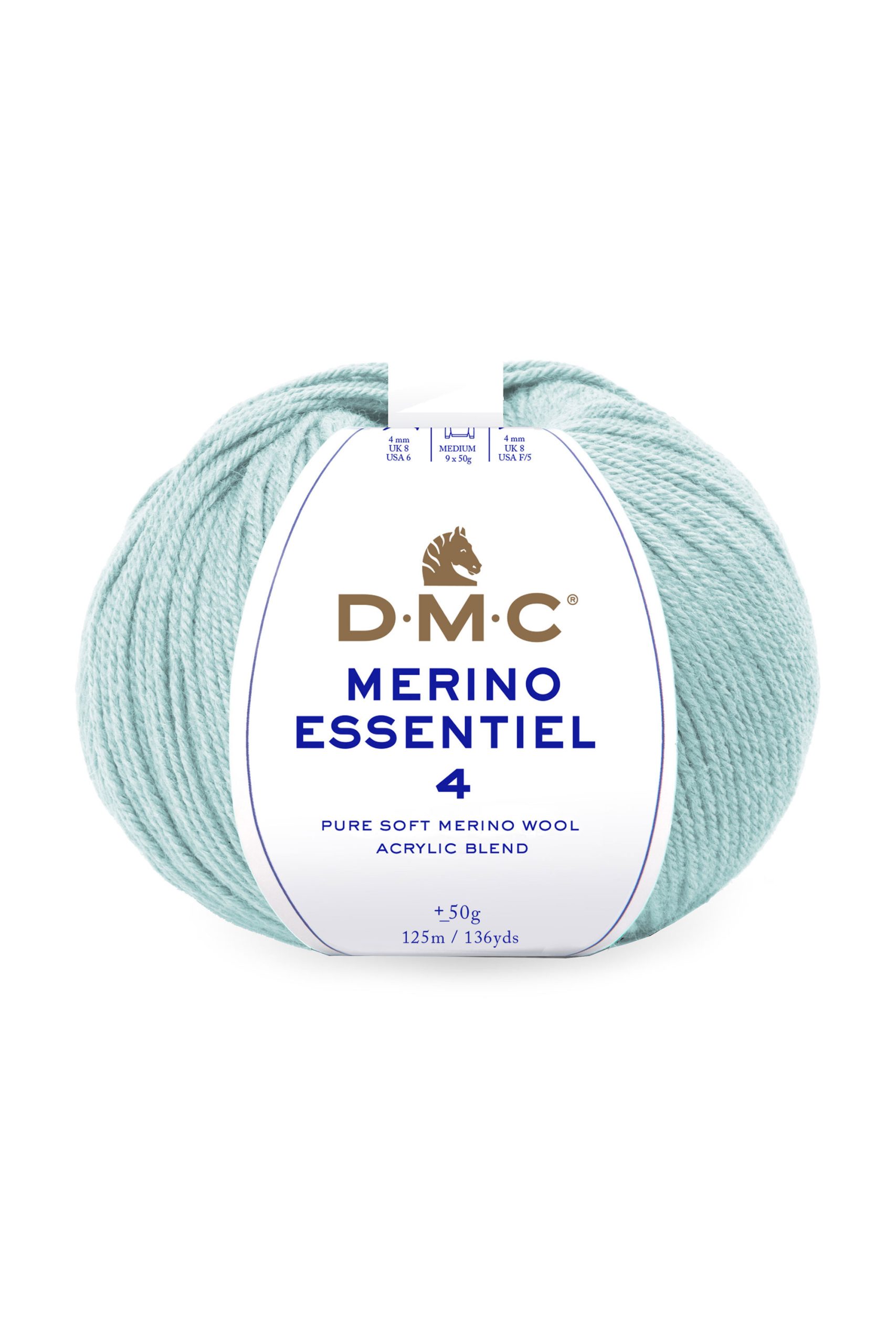 Lana Dmc Merino Essentiel 4 Colore 882: Morbida lana merino di alta qualità, disponibile in una vasta gamma di colori, ideale per realizzare capi di abbigliamento e accessori dalla texture soffice e avvolgente. | Dematteis.it