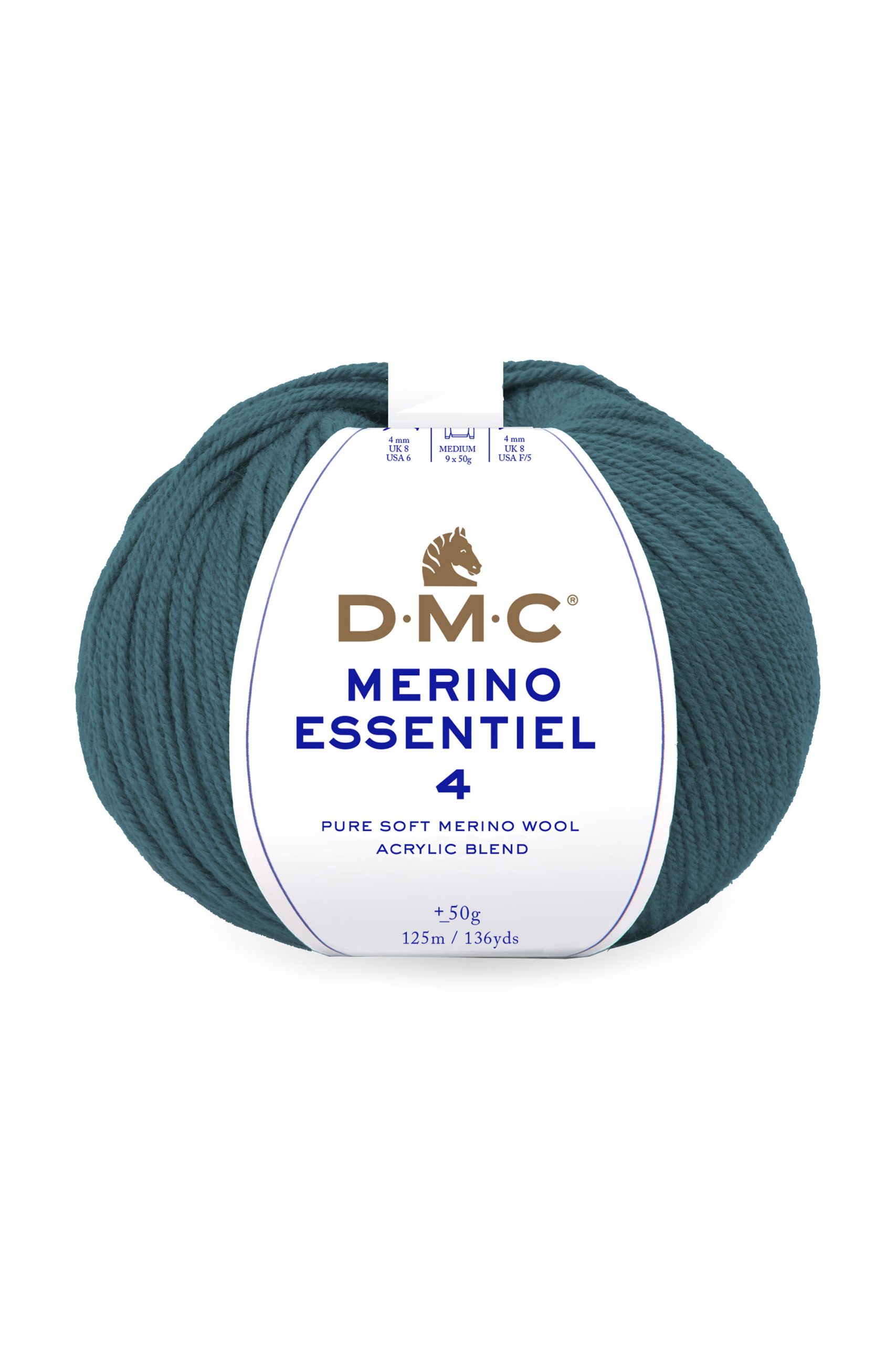 Lana Dmc Merino Essentiel 4 Colore 888: Morbida lana merino con tonalità sfumate, ideale per realizzare lavorazioni a maglia e uncinetto. | Dematteis.it