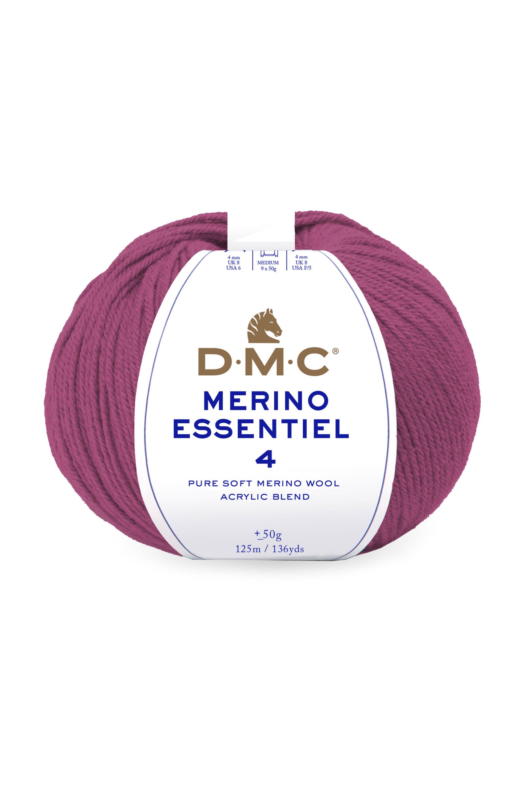 Lana Dmc Merino Essentiel 4 Colore 889: Morbida lana merino in una tavolozza di colori naturali ideale per lavorazioni a maglia e uncinetto. | Dematteis.it