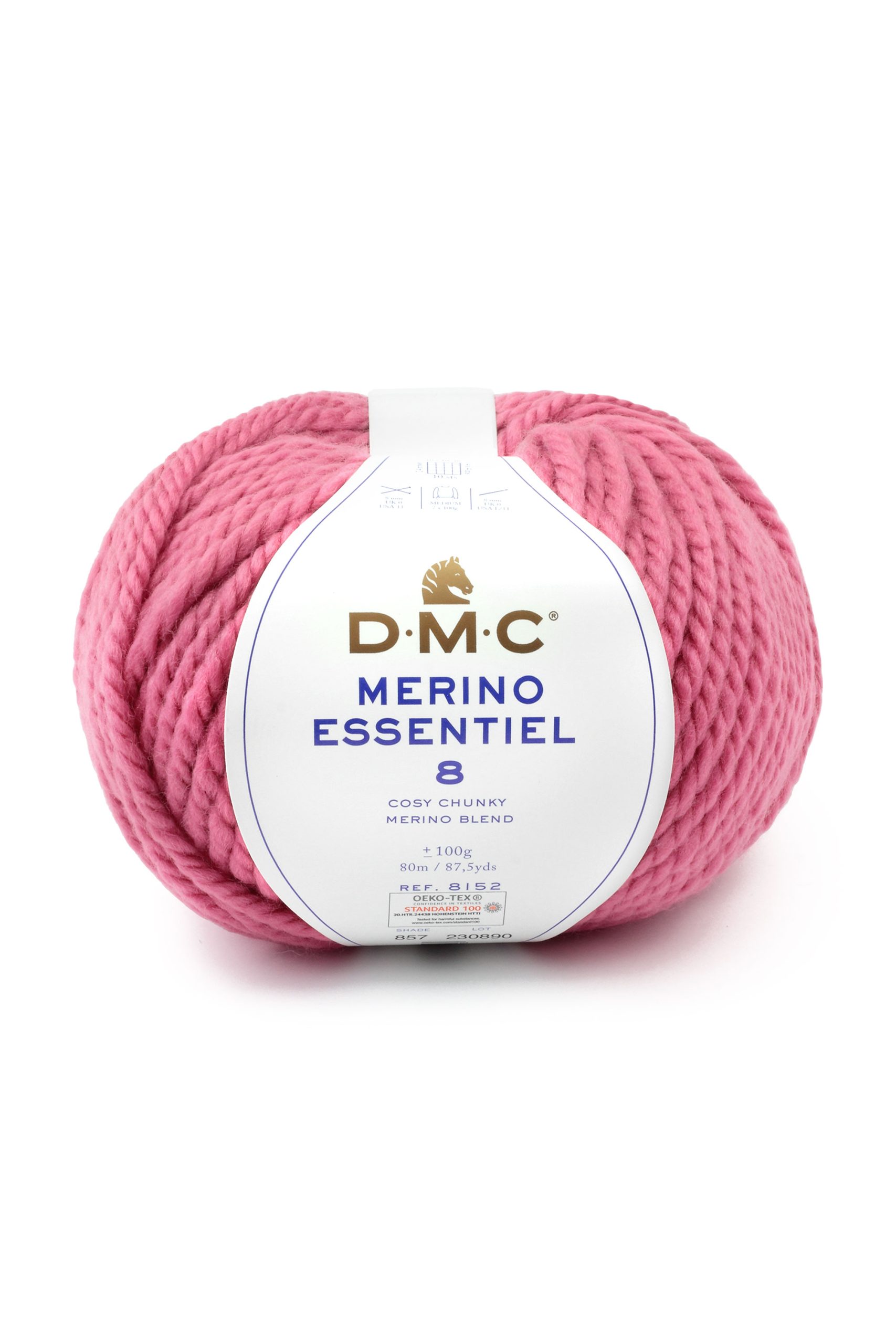 Lana Dmc Merino Essentiel 8 Colore 857: Morbida lana merino di alta qualità disponibile in una vasta gamma di colori vivaci e naturali per lavori a maglia e uncinetto. | Dematteis.it