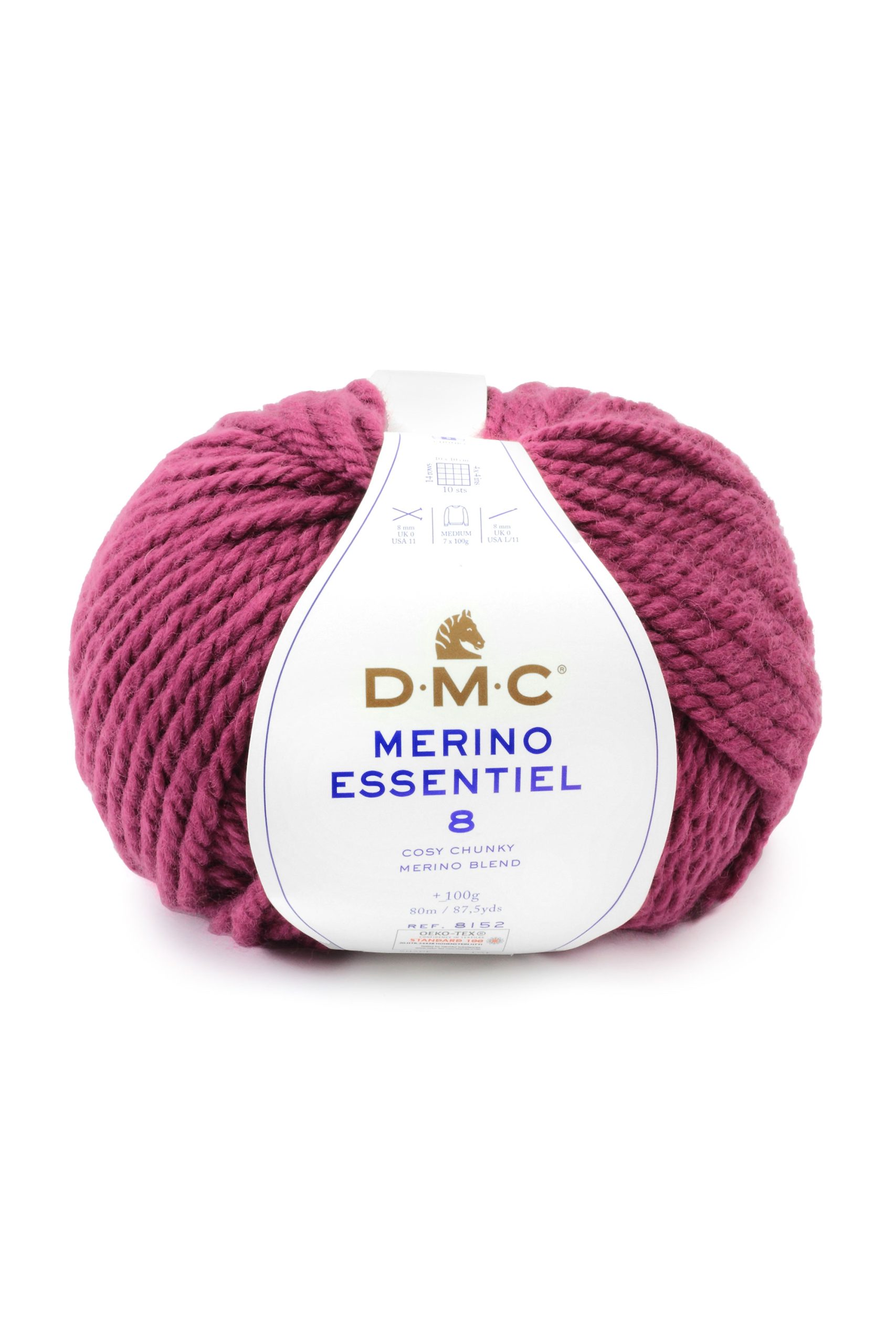 Lana Dmc Merino Essentiel 8 Colore 858: Morbida e versatile lana merino di alta qualità, disponibile in una vasta gamma di colori vivaci, ideale per realizzare progetti di maglieria e uncinetto. | Dematteis.it