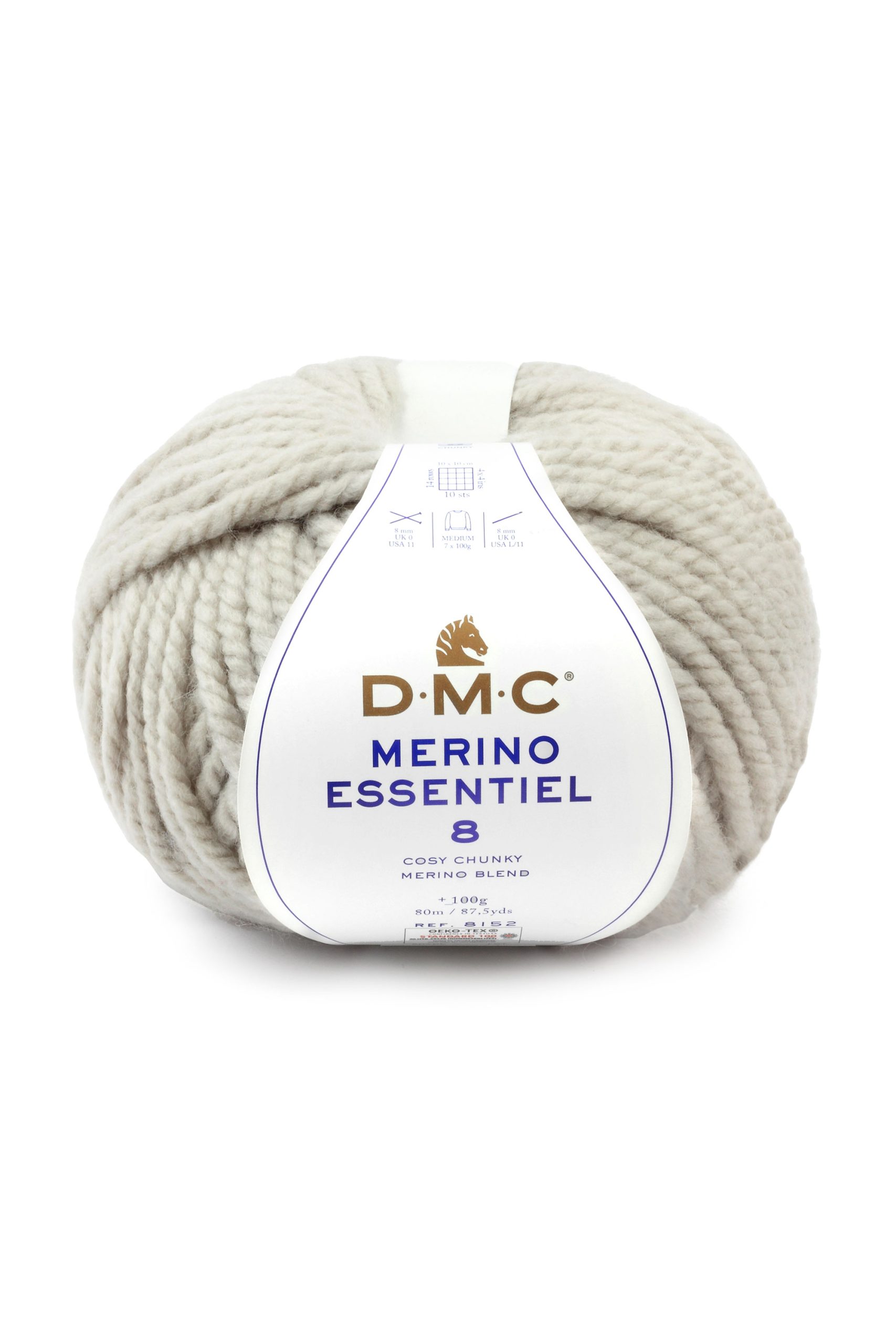 Lana Dmc Merino Essentiel 8 Colore 862: Morbida lana merino di elevata qualità, disponibile in una vasta gamma di colori vivaci e naturali, ideale per realizzare progetti di maglieria e tessitura. | Dematteis.it