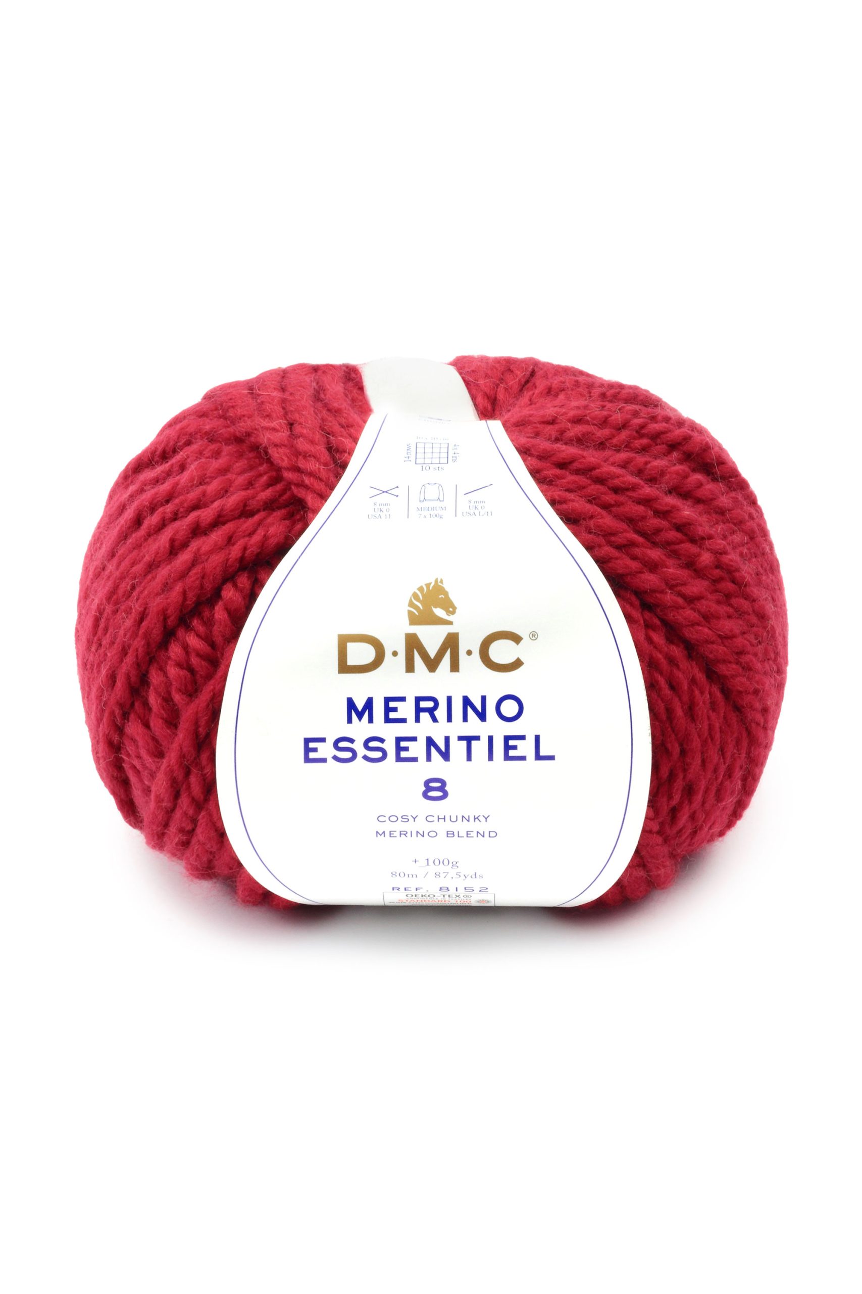 Lana Dmc Merino Essentiel 8 Colore 871: Morbida lana merino disponibile in un'ampia gamma di colori naturali, ideale per la realizzazione di progetti a maglia e uncinetto. | Dematteis.it