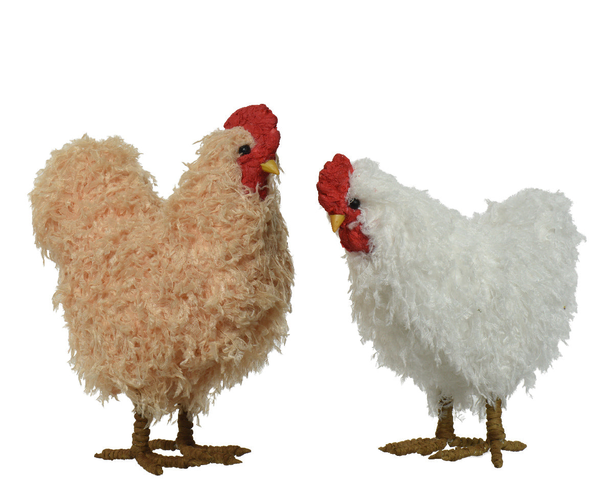 Gallina Con Pelo 25X14X30 Cm 1 Pezzo