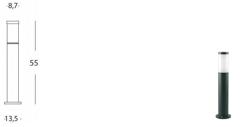 Palo Tondo Basso Fidel Nero Sovil