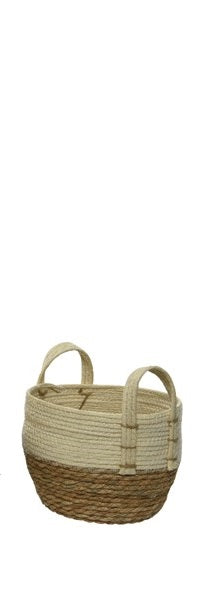 Portavaso Corda Con Manici 25X19 Cm