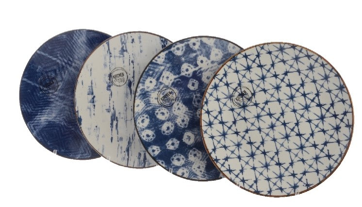 Piatto Colazione Blu 22X2,5 Cm 1 Pz