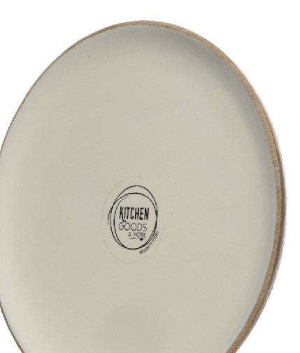 Sottopiatto Mango Bianco D22X2 Cm