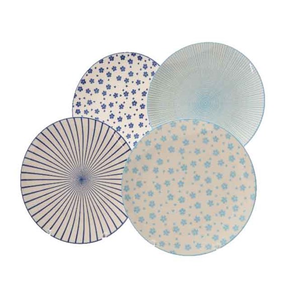 Piatto Porcellanna Blue 27Cm 1 Pezzo