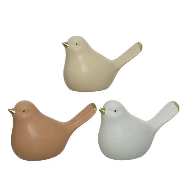 Uccellino Becco Oro 17X9X10 Cm 1 Pezzo