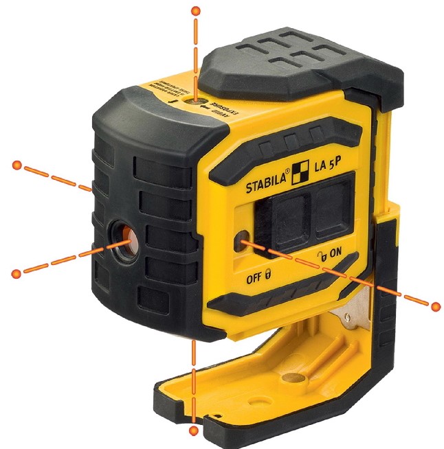Laser 5 Punti La-5P Completo Stabila