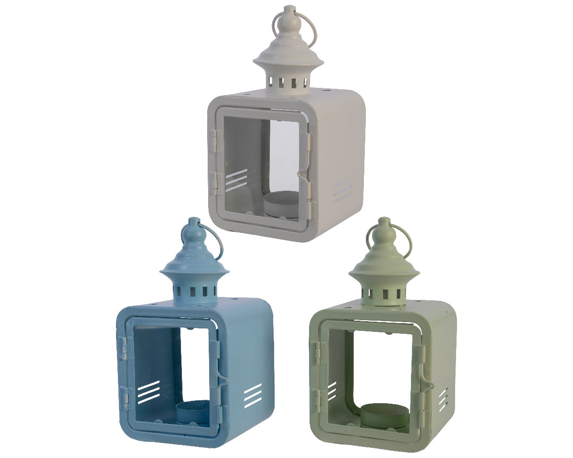 Porta Tealight Finitura Antica 10X11X21 Cm