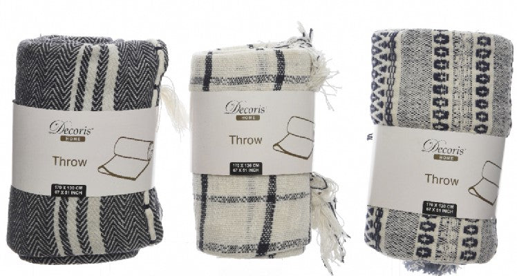 Plaid Cotone Blue 170X130 Cm 1 Pezzo