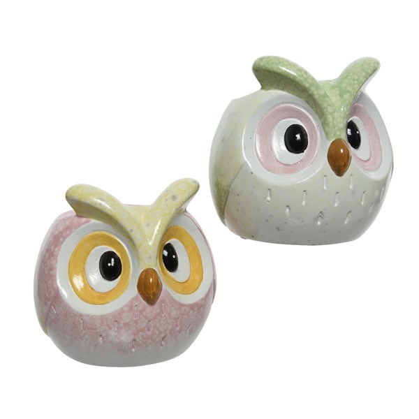 Vaso Terracotta Gufo 13X13X13 Cm 1 Pezzo