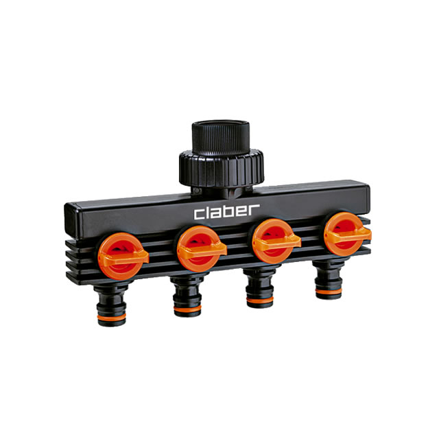 Presa Quattro Vie Claber 8581