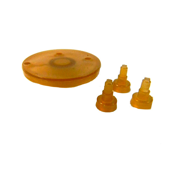 Puleggia plastica per statuine presepe accessorio meccanico Rossi Rosa - DeMatteis.it