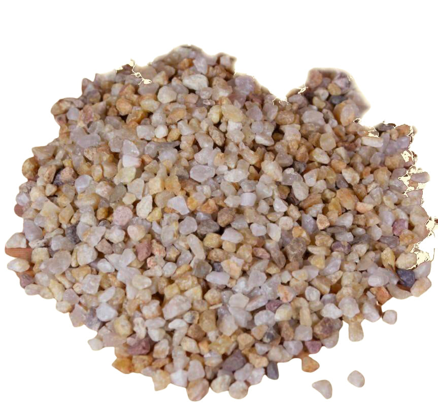 Ghiaia Media Con Sabbia per ambientazioni presepe e decorazioni artigianali Rossi Rosa - DeMatteis.it