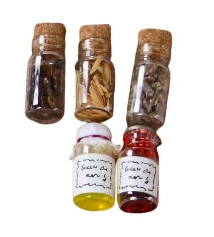 Set 3-2 Barattoli con tappo in sughero per conservazione spezie e marmellate fatte in casa - DeMatteis.it