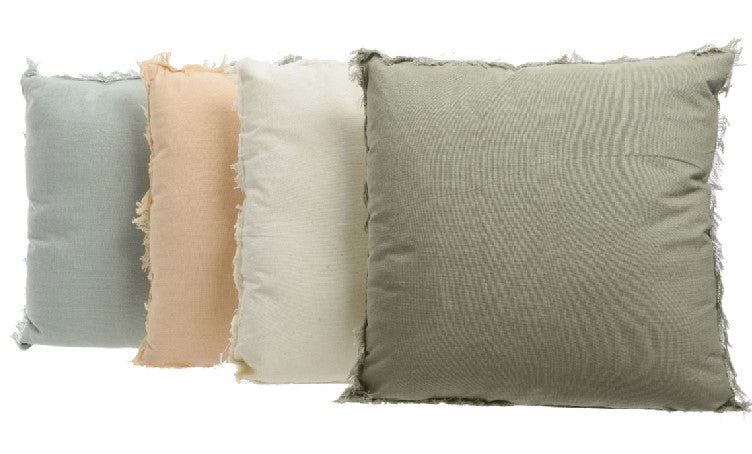 Cuscino Sfrangiato Colorato 45X45 Cm