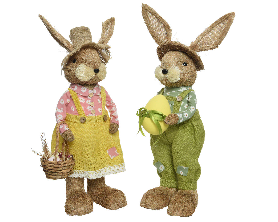 Coniglio Decorato 20X25X74 Cm 1 Pezzo