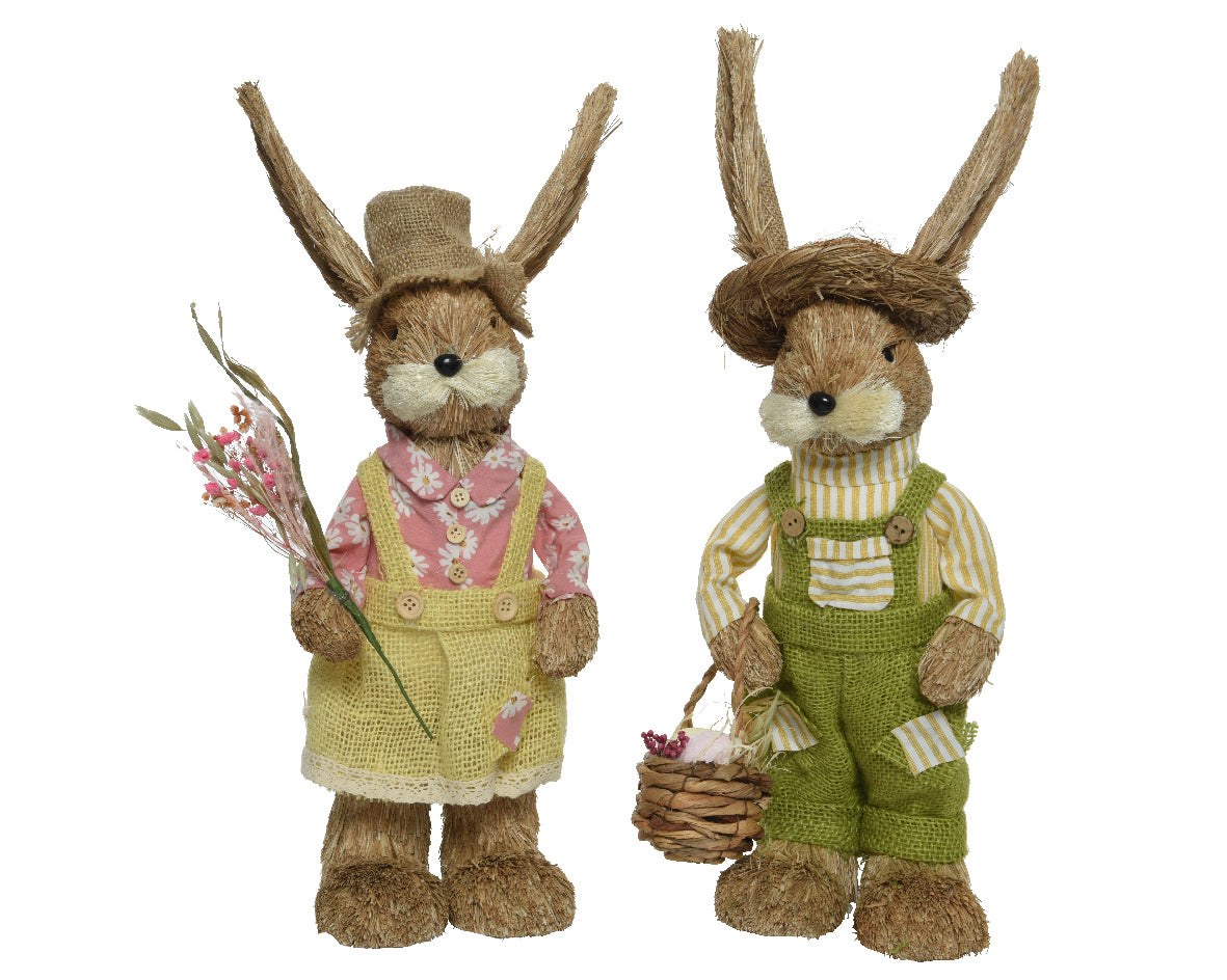 Coniglio Decorato 17X17X48 Cm 1 Pezzo