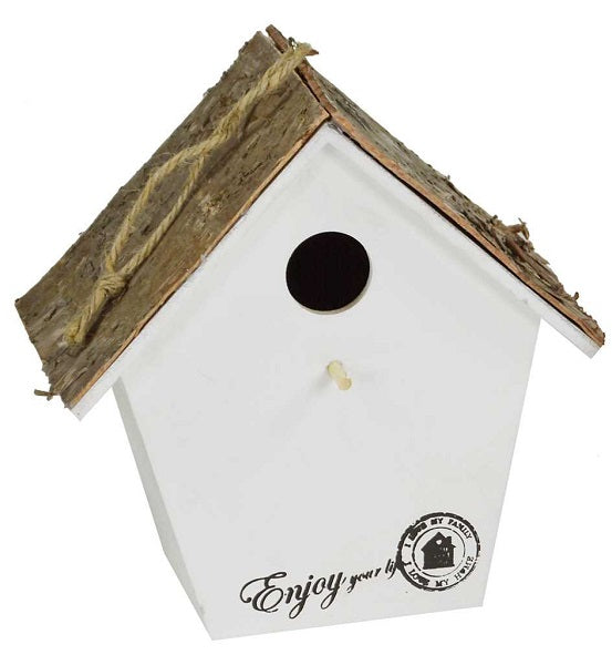 Casetta In Legno Per Uccelli 19X11X19 Cm