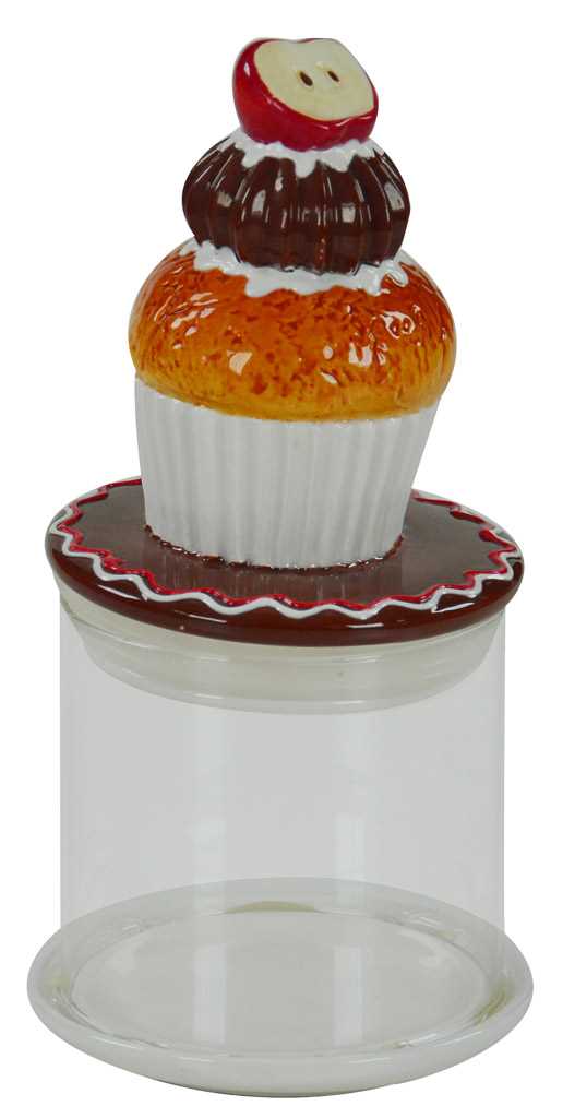 Barattolo Tappo Dolce Con Mele D 12X23 Cm