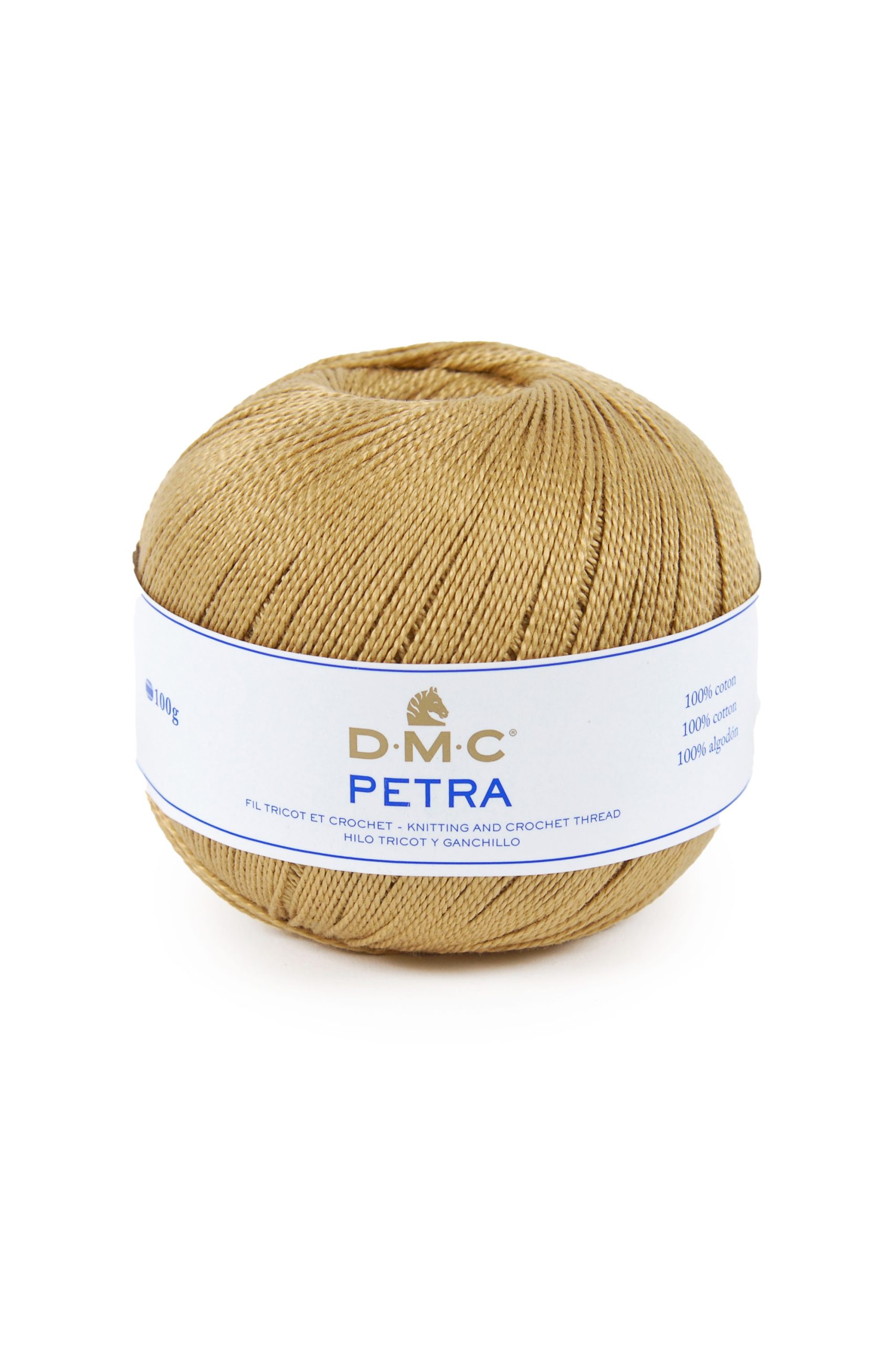 Dmc Petra 5 Colore 53045: Matassa in fibra naturale di cotone disponibile in una vasta gamma cromatica per progetti di uncinetto e tessitura. | Dematteis.it