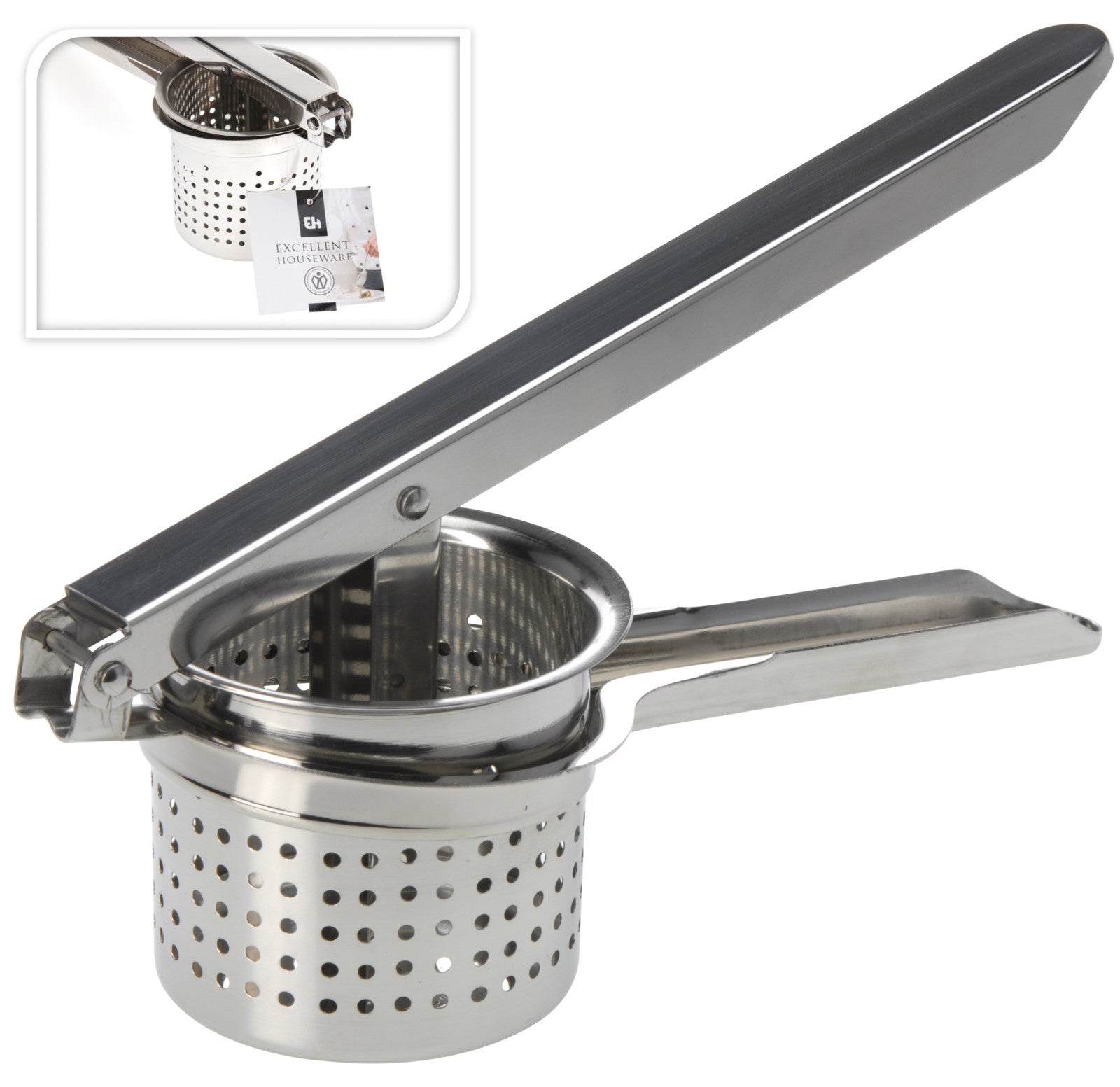 Schiacciapatate Acciaio Inox 25 Cm