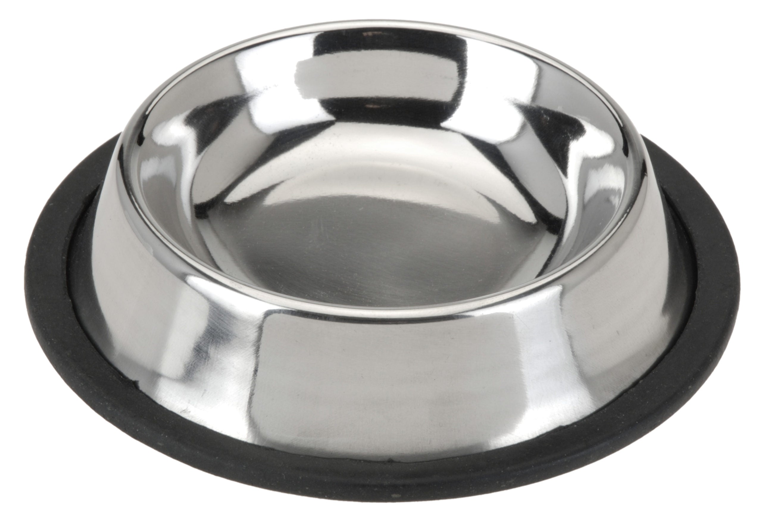 Ciotola Cane Inox 15 Cm Con Gomma