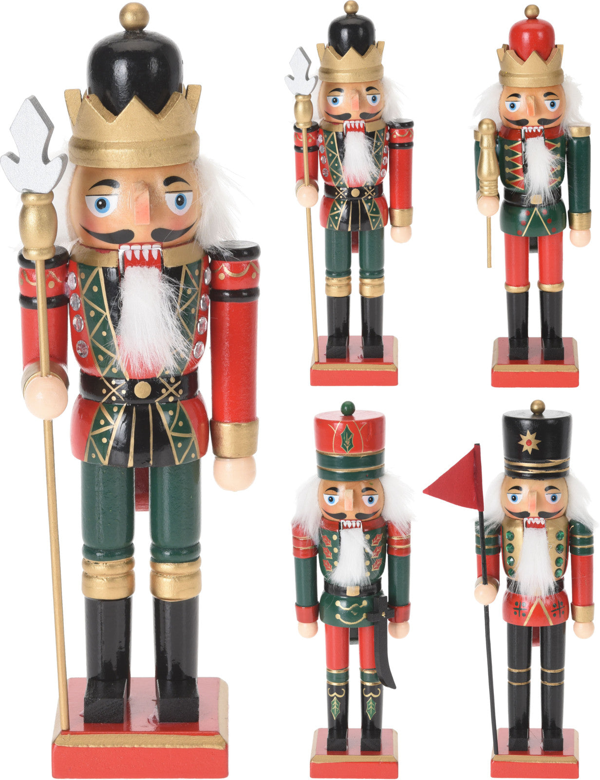 Schiaccianoci in legno da 25 cm decorativo per noci e frutta secca, utensile tradizionale natalizio - DeMatteis.it