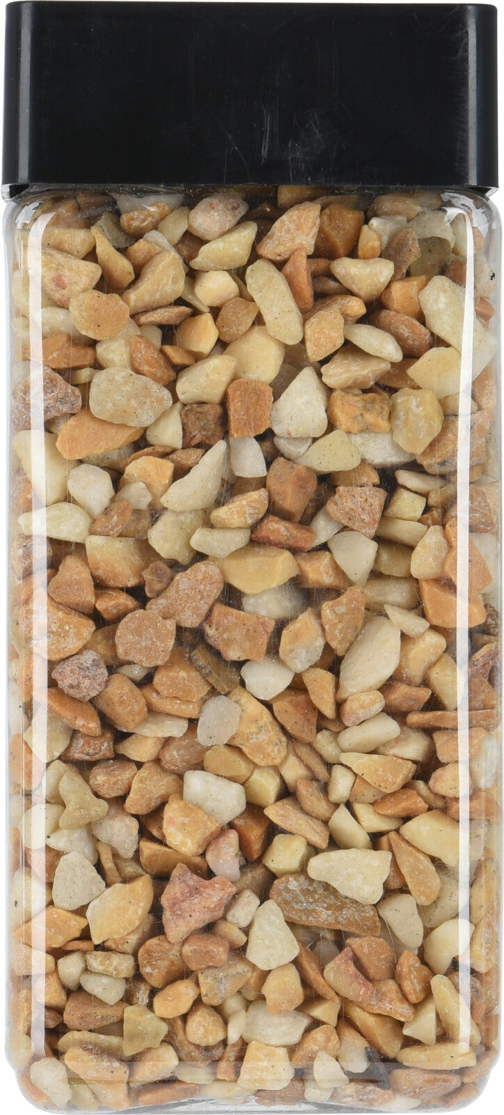 Pietre decorative naturali per ornamento e decorazione in contenitore trasparente - DeMatteis.it