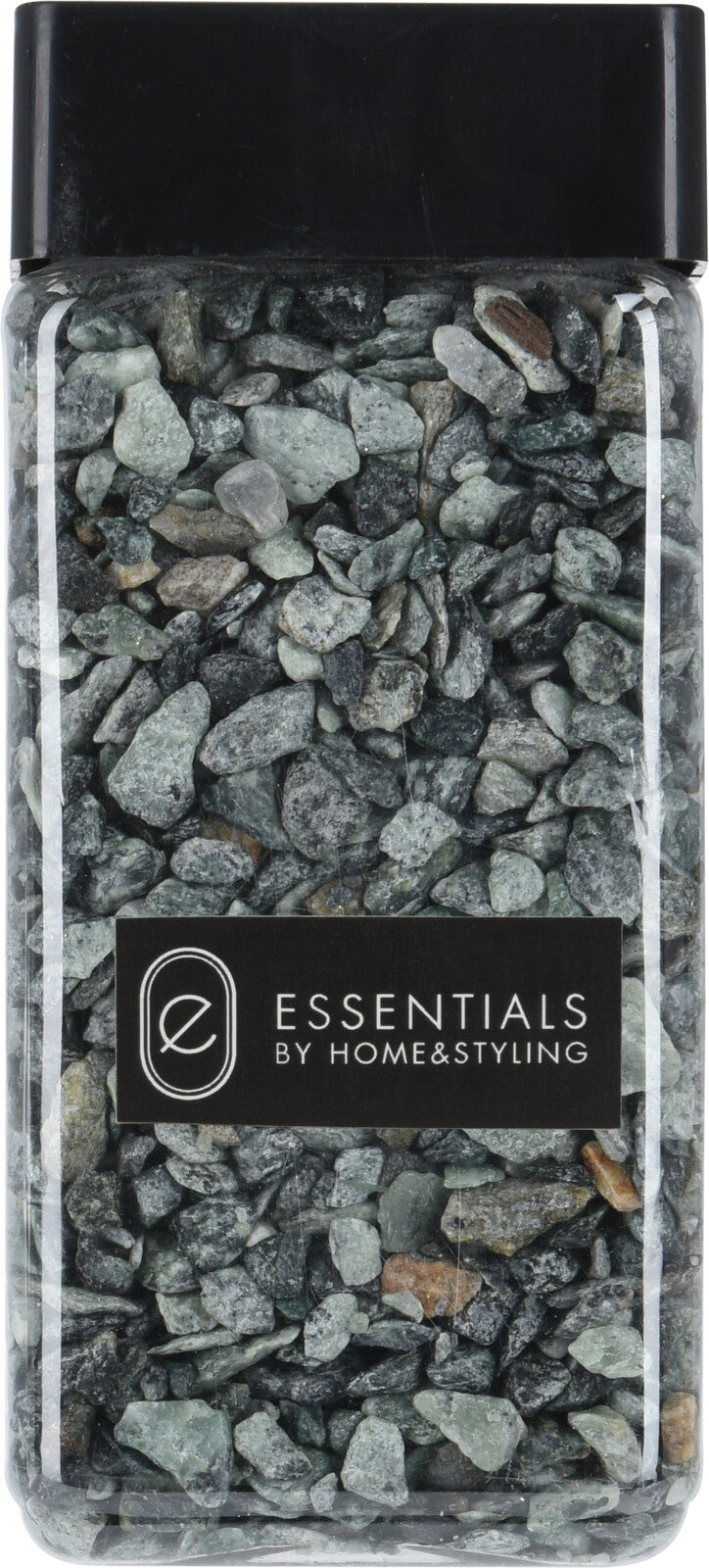 Pietre decorative azzurre Essentials by Home&Styling per decorazioni e allestimenti in contenitore trasparente - DeMatteis.it