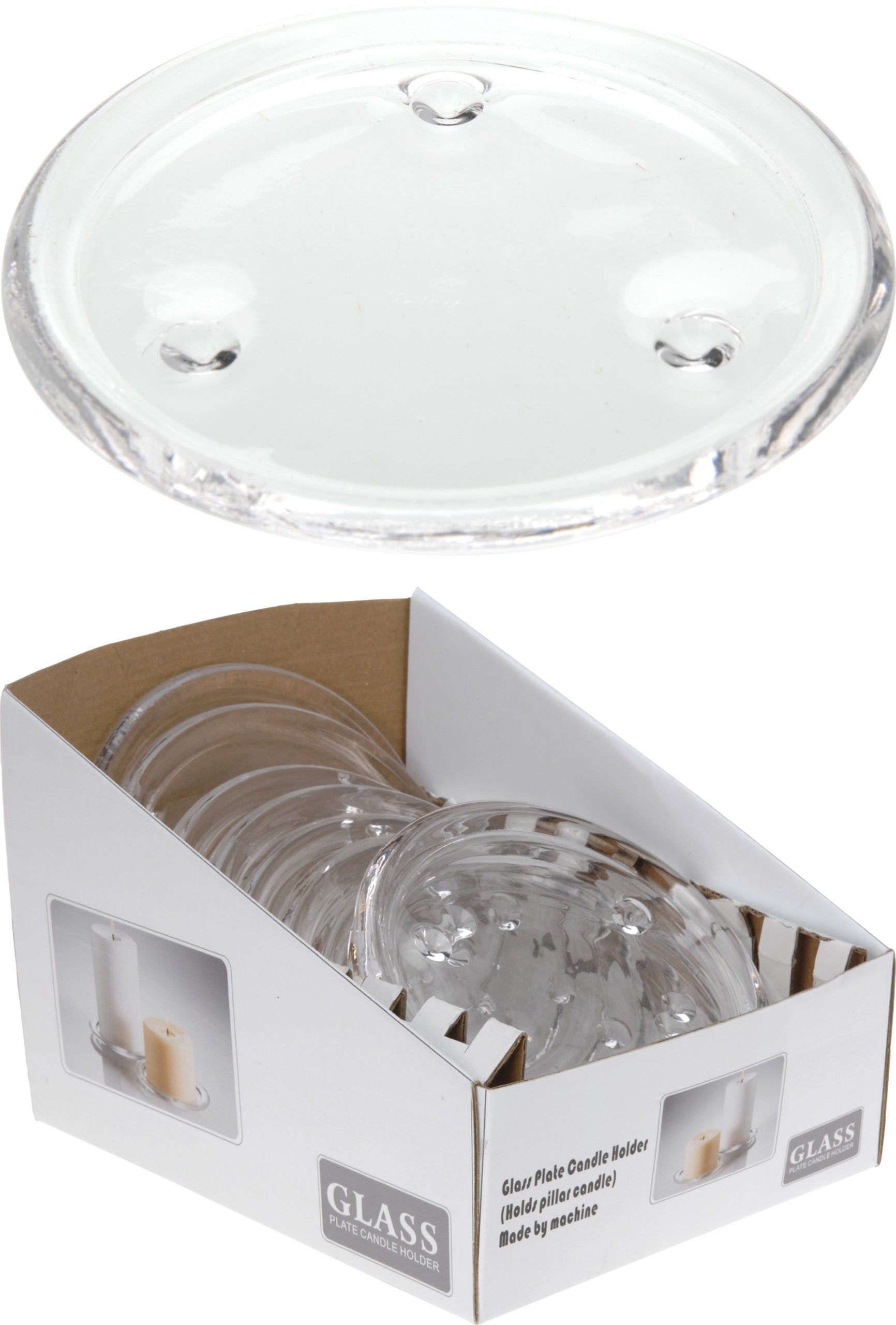 Sottocandela Vetro D 14 Cm