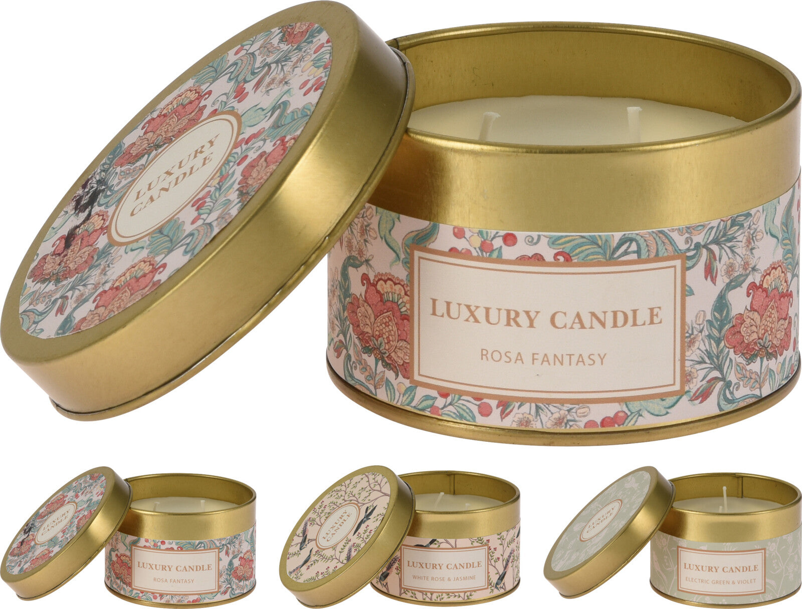 Barattolo Con Candela 8X5 Cm 1 Pezzo