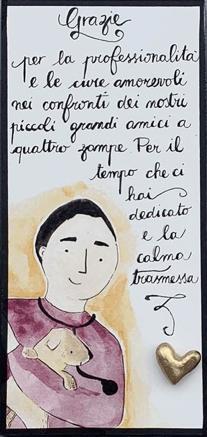 Dono Acquerello Pica' 10,5X22 Cm Con Scatola Acq22